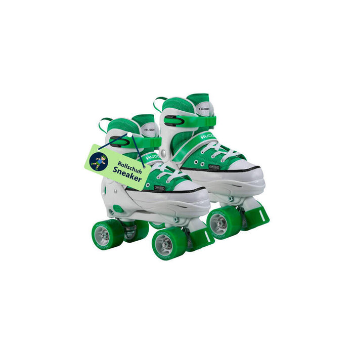 Hudora 22077, Patines Verde/Blanco