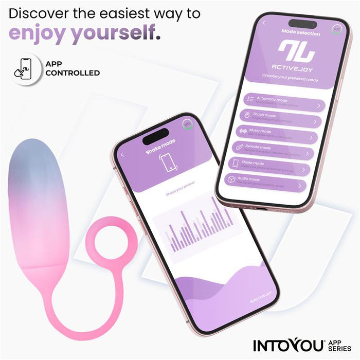 Huevo Con App Silicona Doble Capa Degradado