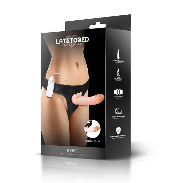 Hybee Arnes  Con Dildo Realista Hueco Y Vibración Con Control Remoto