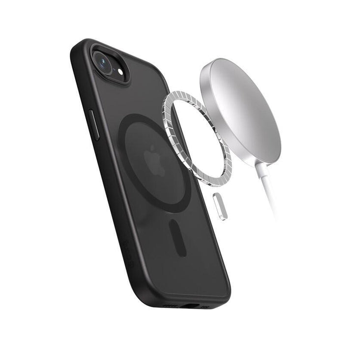 Hybrid Frost Mag Cover - Etui Iphone 16e Magsafe Czarne
