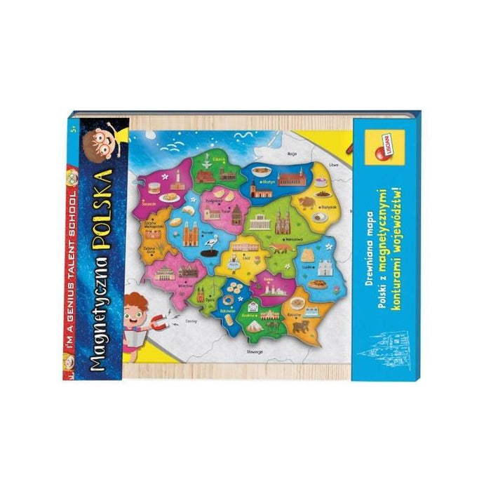 I'M A Genius Magnetyczna Mapa Polski
