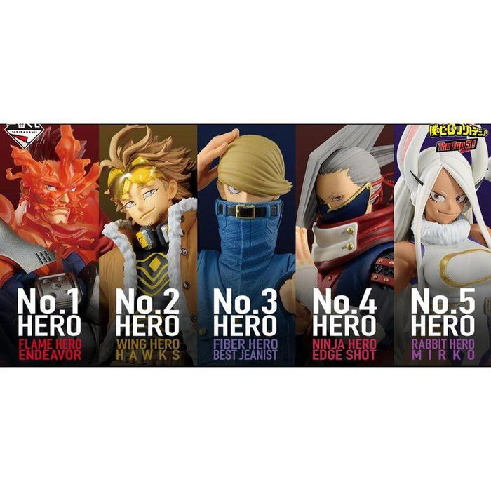 Ichiban Kuji Banpresto My Hero Academia The Top 5