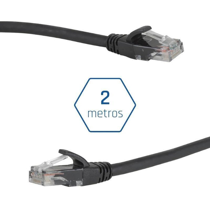 Iggual Latiguillo Cat6 Utp Lszh 2 Metros Negro
