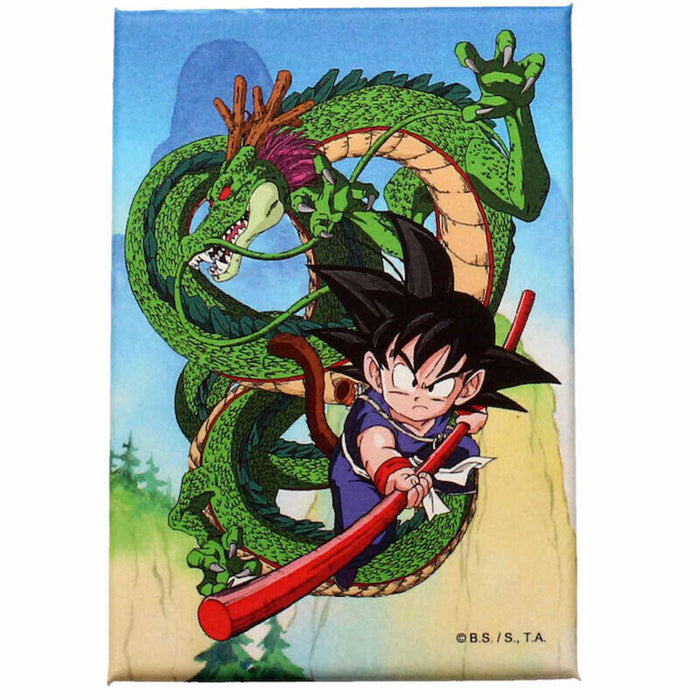 Iman Relieve Goku And Shenron Dragon Ball