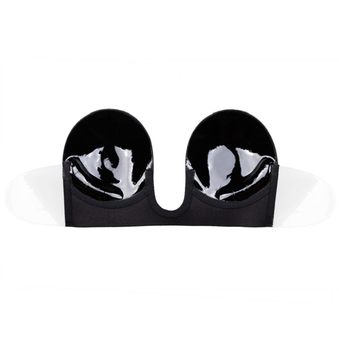 Bye-Bra - Sujetador Sin Asas En U Negro Copa A