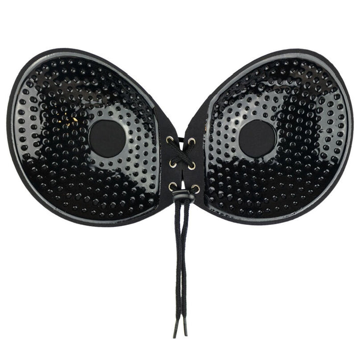 Bye-Bra - Sujetador Adhesivo Entrelazado Negro Copa C