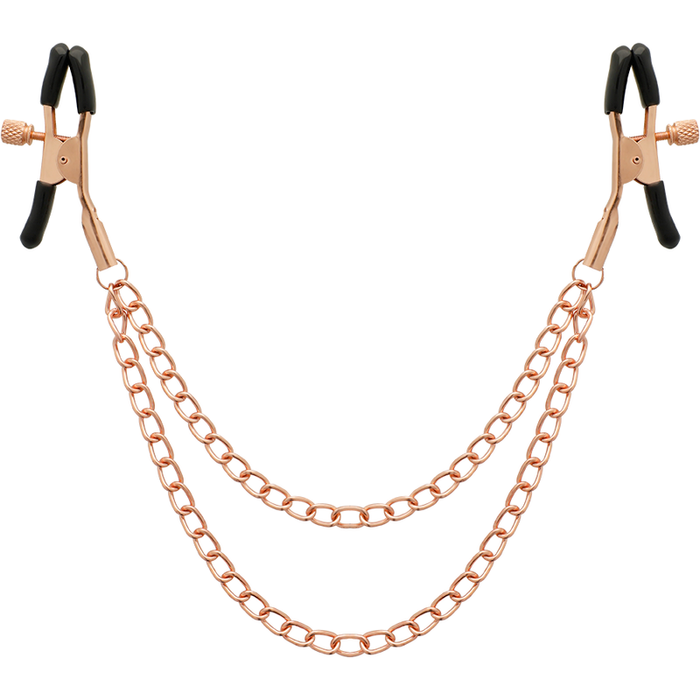 Begme - Black Edition Pinzas Pezones Con Cadena