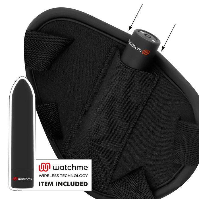 Fetish Submissive Cyber Strap - Arnes Con Dildo Y Bala Control Remoto Tecnologia Watchme L