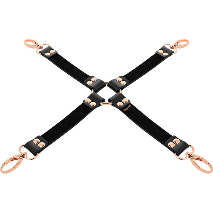 Coquette Chic Desire - Fantasy Hog Tie Cuero Vegano