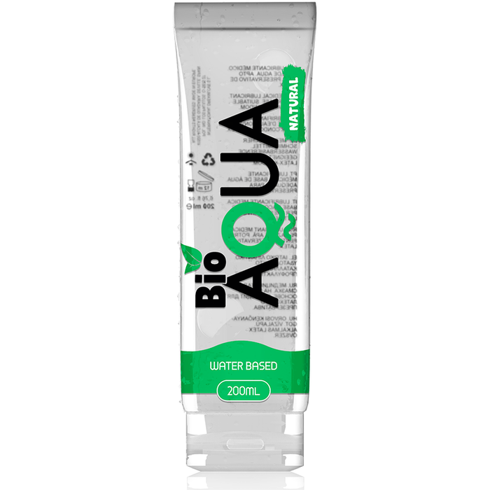 Bioaqua Lubricante Ingredientes Naturales Base Agua 200 Ml