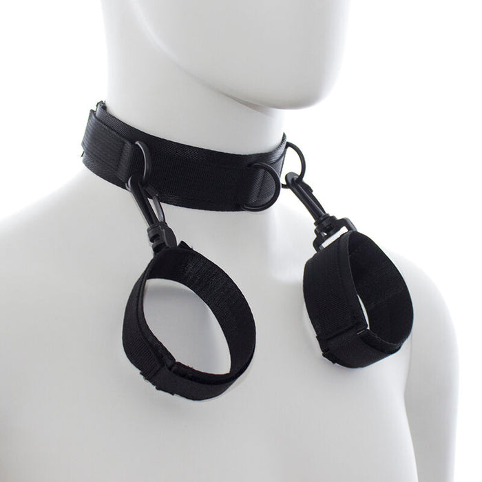 Ohmama Fetish - Esposas Y Collar De Nylon