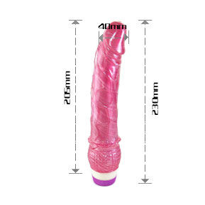 Baile Dildo Doble Color Natural