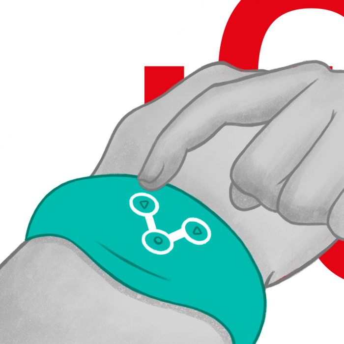 Watchme - Reloj Control Remoto Wireless Technology Aguamarina