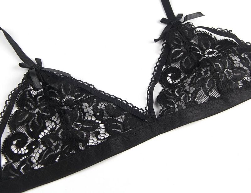 Subblime - Set 3 Piezas Sujetador + Liguero + Tanga S/M