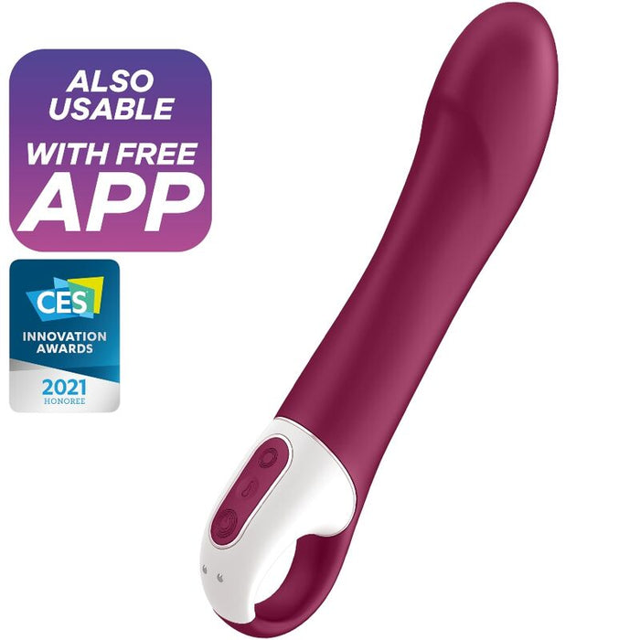 Satisfyer Big Heat Vibrador Punto G Con Calor