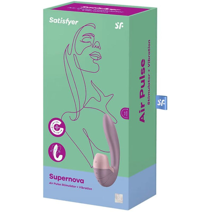 Satisfyer - Supernova Estimulador Y Vibrador Rosa