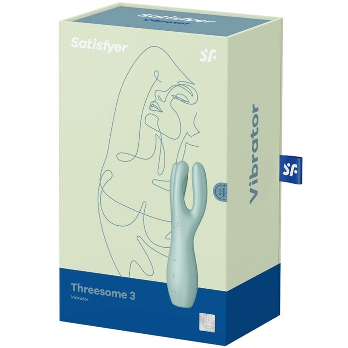 Satisfyer Threesome 3 Vibrador - Verde