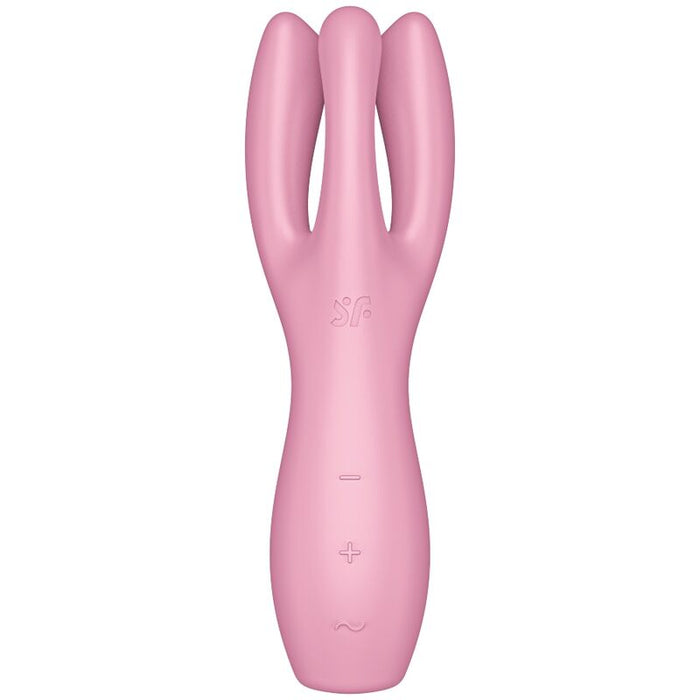Satisfyer Threesome 3 Lay-On Vibrador - Rosa