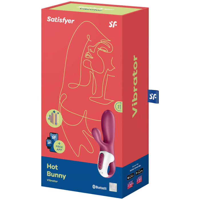Vibrador Con Calor  Satisfyer Hot Bunny - Erojugvib