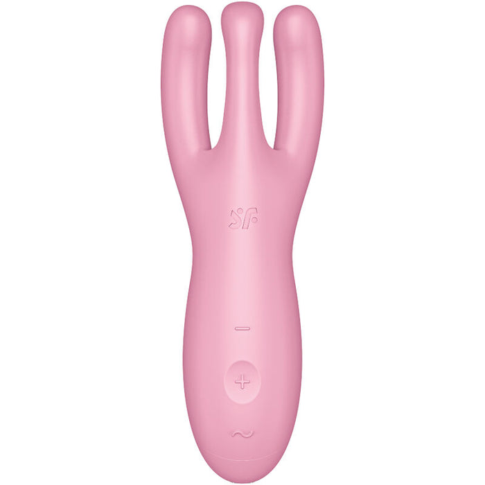 Satisfyer - Threesome 4 Vibrador App Rosa