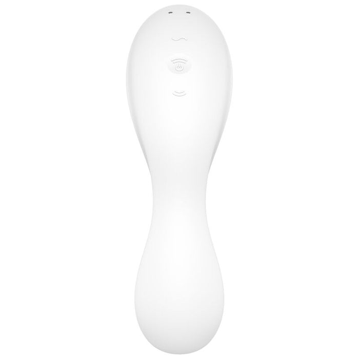 Satisfyer Curvy Trinity 5 Estimulador Y Vibrador - Blanco
