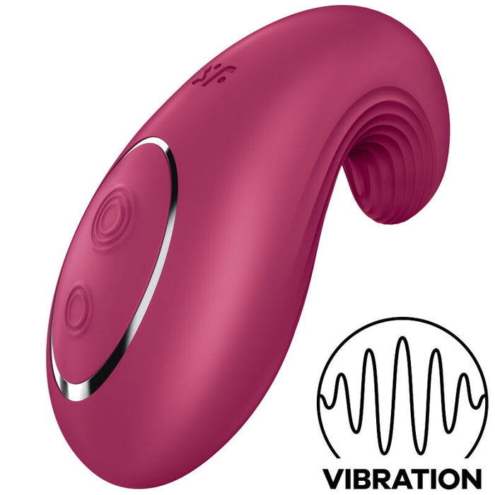 Vibrador  Satisfyer Dipping Delight  Lay-On - Rojo
