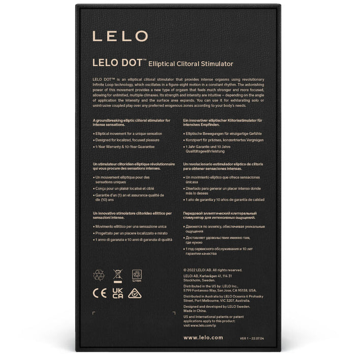 Lelo - Dot Estimulador De Clítoris - Lila
