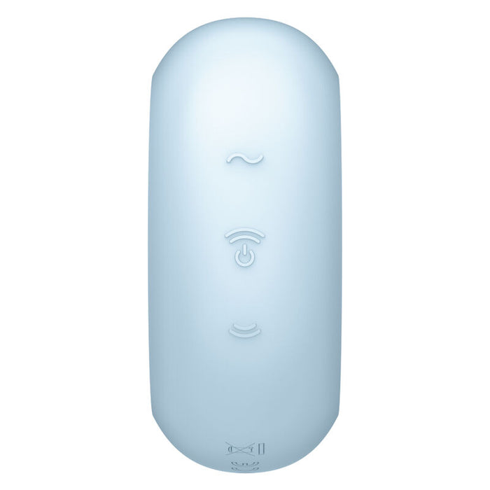 Satisfyer Pro To Go 3 Estimulador Y Vibrador Doble - Azul