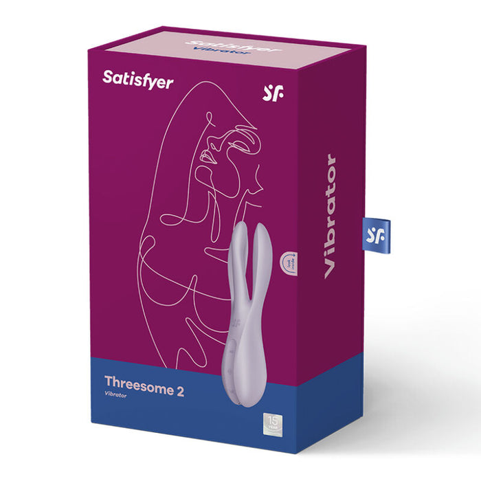 Vibrador Satisfyer Threesome 2  - Violeta