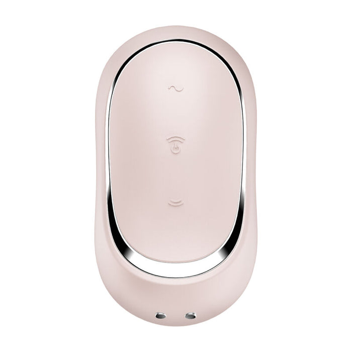 Satisfyer Pro To Go 2 Estimulador Y Vibrador Doble - Beige