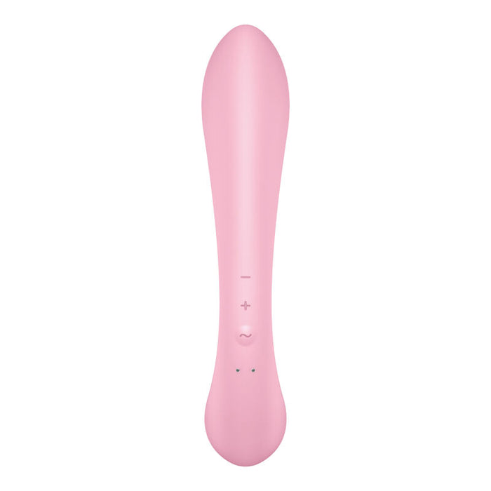 Satisfyer - Triple Oh Vibrador Híbrido Rosa