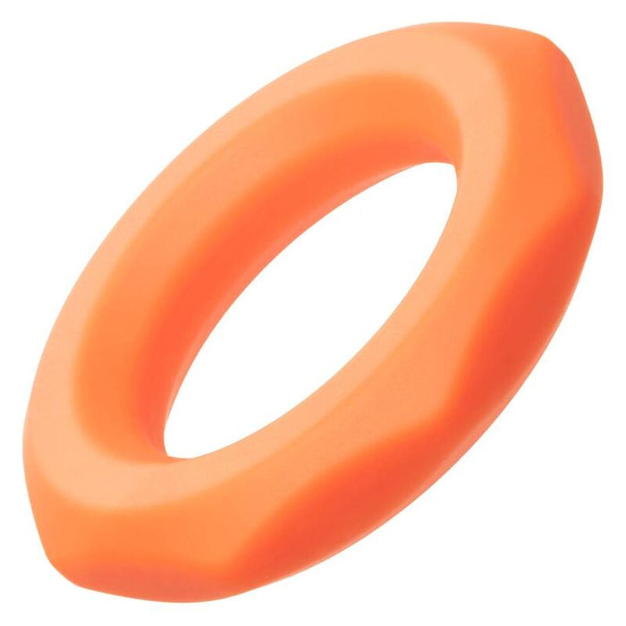 Funda Para El Pene California Exotics Alpha Sexagon Ring Naranja
