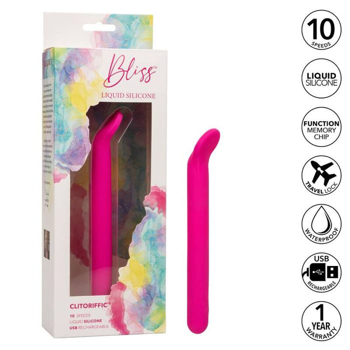 Vibrador California Exotics Bliss Clitoriffic Rosa