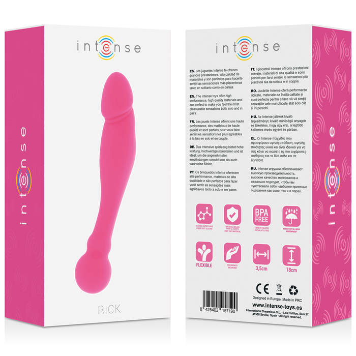 Intense - Silicone Rick Dual Rosa