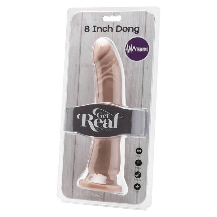 Get Real - Dong 20,5 Cm Vibrating Natural