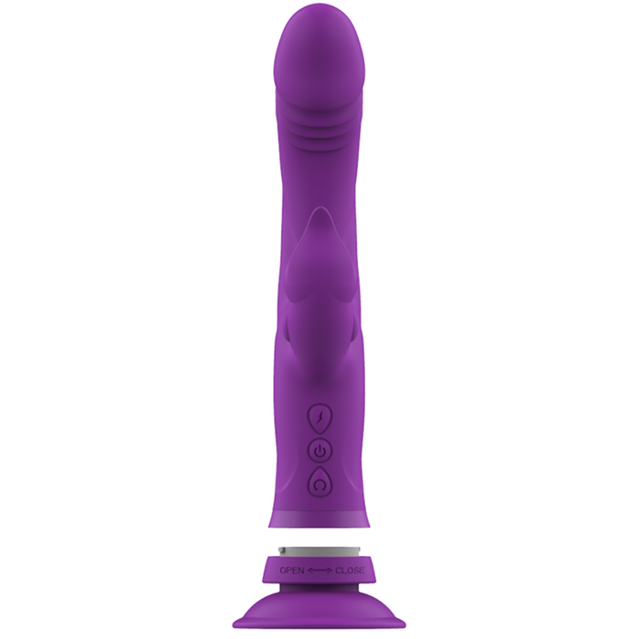 Intense - Casanova Vibrador Rabbit Silicona Triple Motor Morado