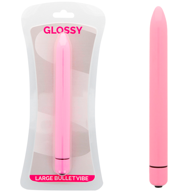Vibrador  Glossy Slim  Rosa