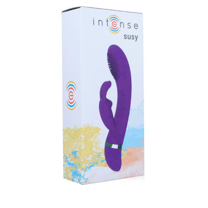 Intense - Susy Vibrador Oscilante Silicon Rabbit Lila