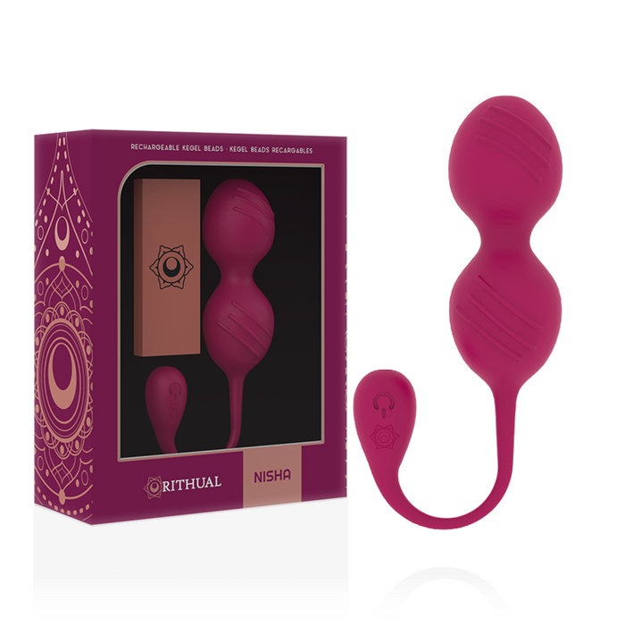 Ritual Nisha Bolas Kegel Recargables Vibradoras Orquidea