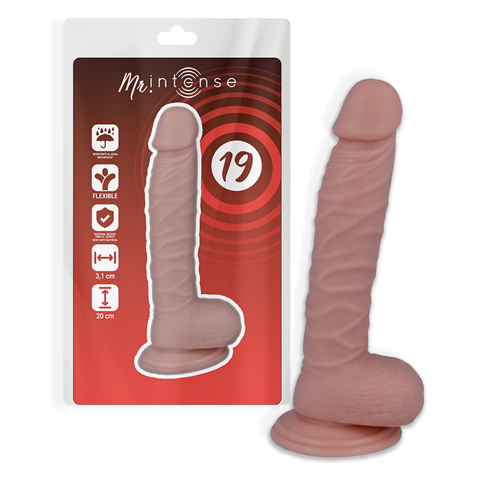 Mr Intense - 19 Pene Realistico 20 Cm -O- 3.1 Cm