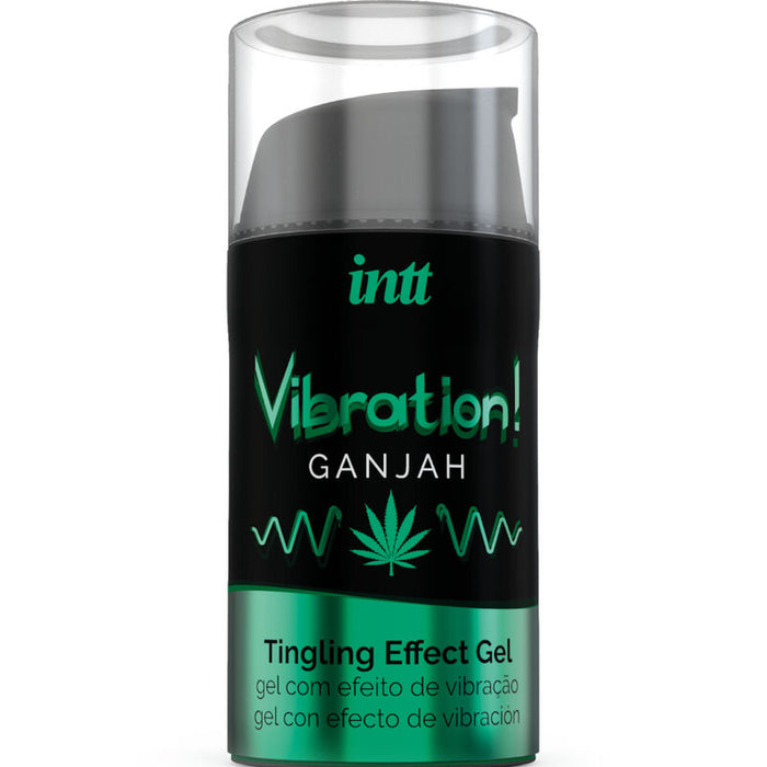 Intt - Potente Estimulante Íntimo Gel Vibrador Liquido Cannabis 15ml