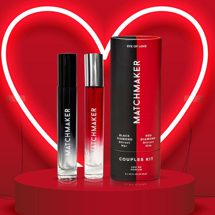 Eye Of Love - Matchmaker 2pc Feromonas Set Couples Kit Para Él Y Ella 20 Ml