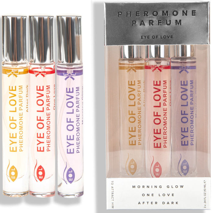 Set 3 Perfume Con Feromonas Attract Him