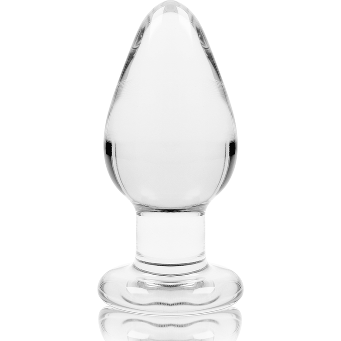 Plug Cristal Nebula Series By Ibiza - Modelo 3  Borosilicato 11 X 5 Cm Transparente