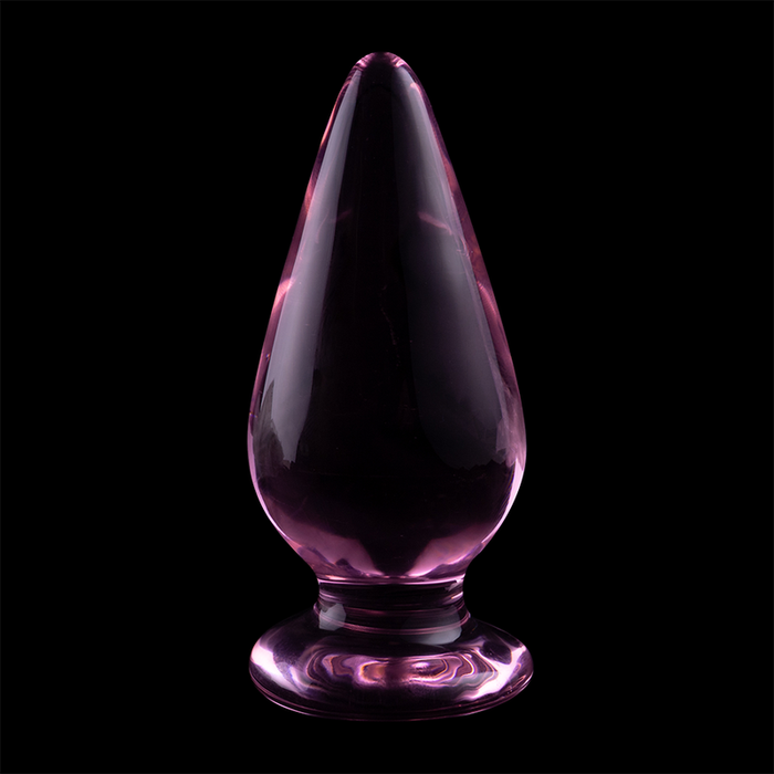 Plug Cristal Nebula Series By Ibiza - Modelo 4  Borosilicato 11 X 5 Cm Rosa