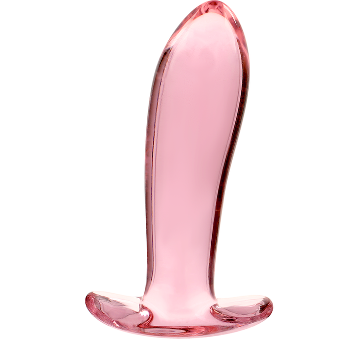 Plug Cristal Nebula Series By Ibiza - Modelo 5  Borosilicato 12.5 X 3.5 Cm Rosa