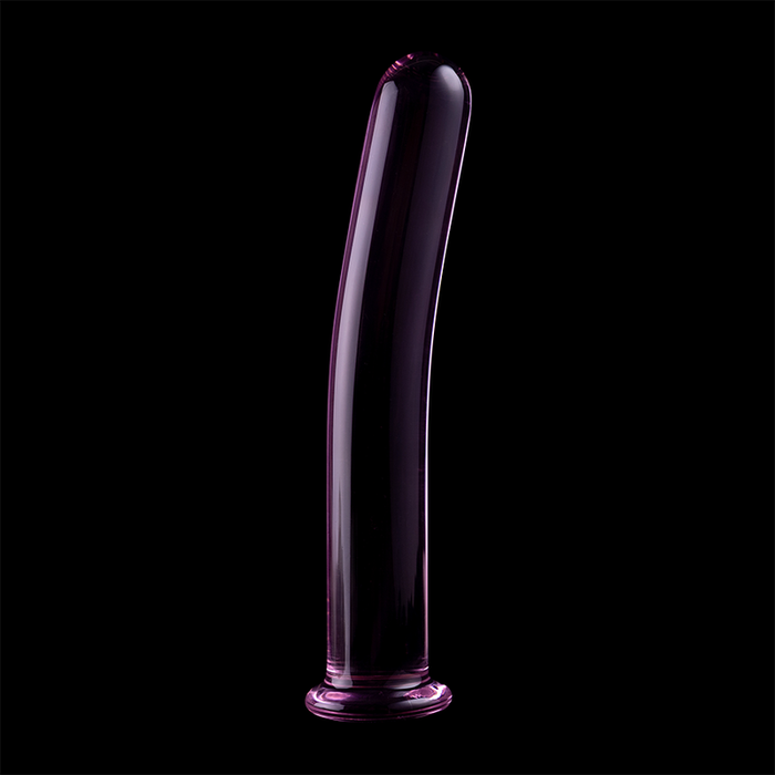 Dildo Cristal Nebula Series By Ibiza - Modelo 8  Borosilicato 14.5 X 2 Cm Rosa