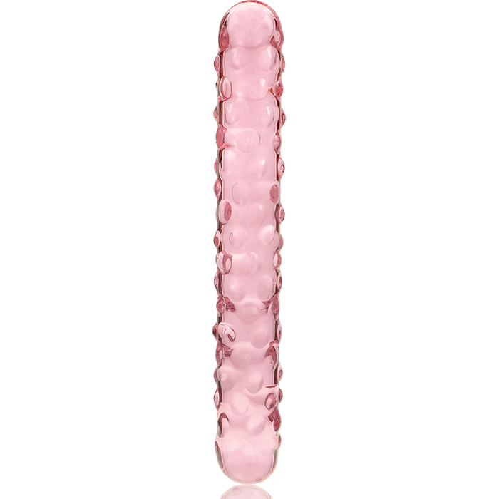 Dildo Cristal  Nebula Series By Ibiza - Modelo 15 Borosilicato 18.5 X 3 Cm Rosa