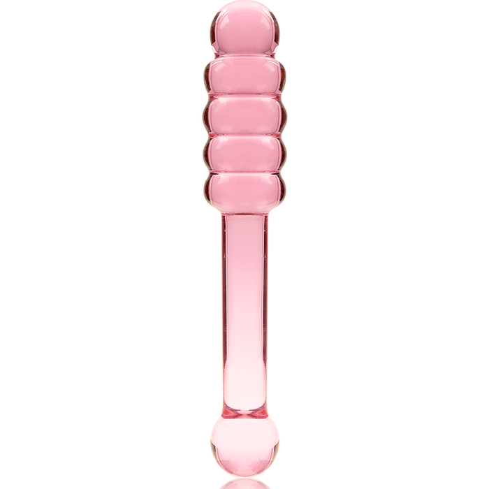 Dildo Nebula Series By Ibiza Modelo 20  Cristal Borosilicato 20.5 X 3 Cm Rosa