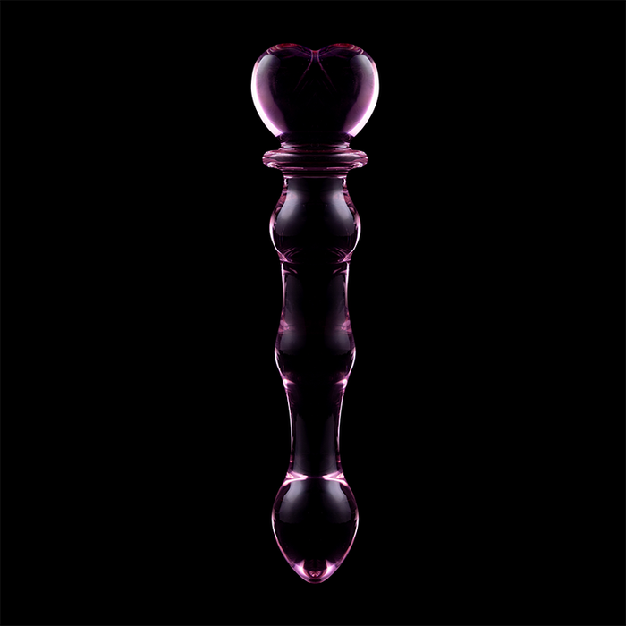 Dildo Nebula Series By Ibiza  Modelo 21 Cristal Borosilicato 20.5 X 3.5 Cm Rosa